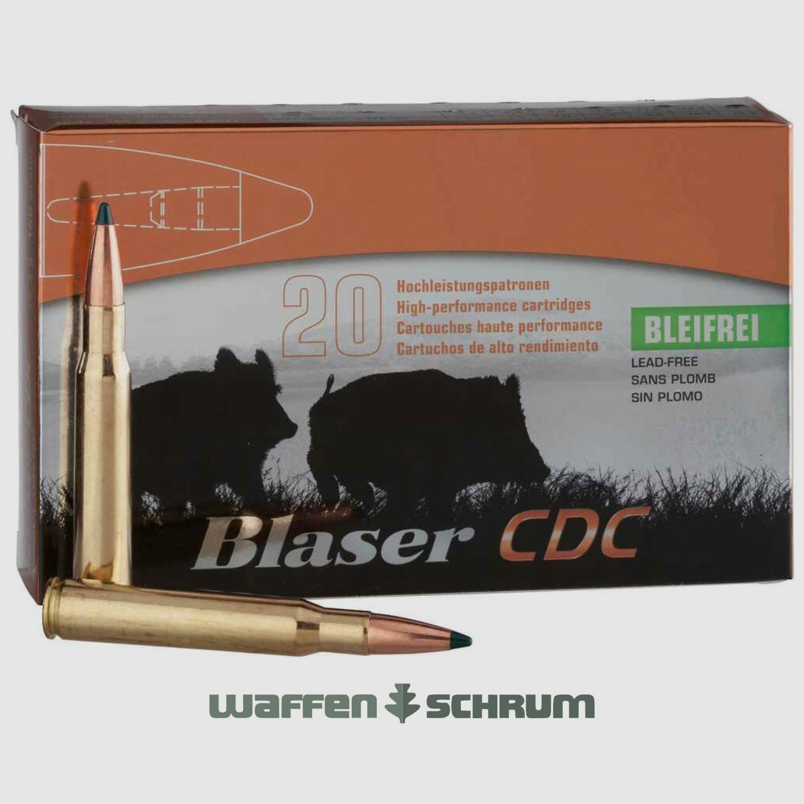 Blaser CDC 11g - 170gr. 8x68S