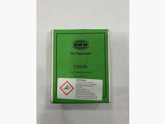DWM CARICHE 7X65 R GR 139