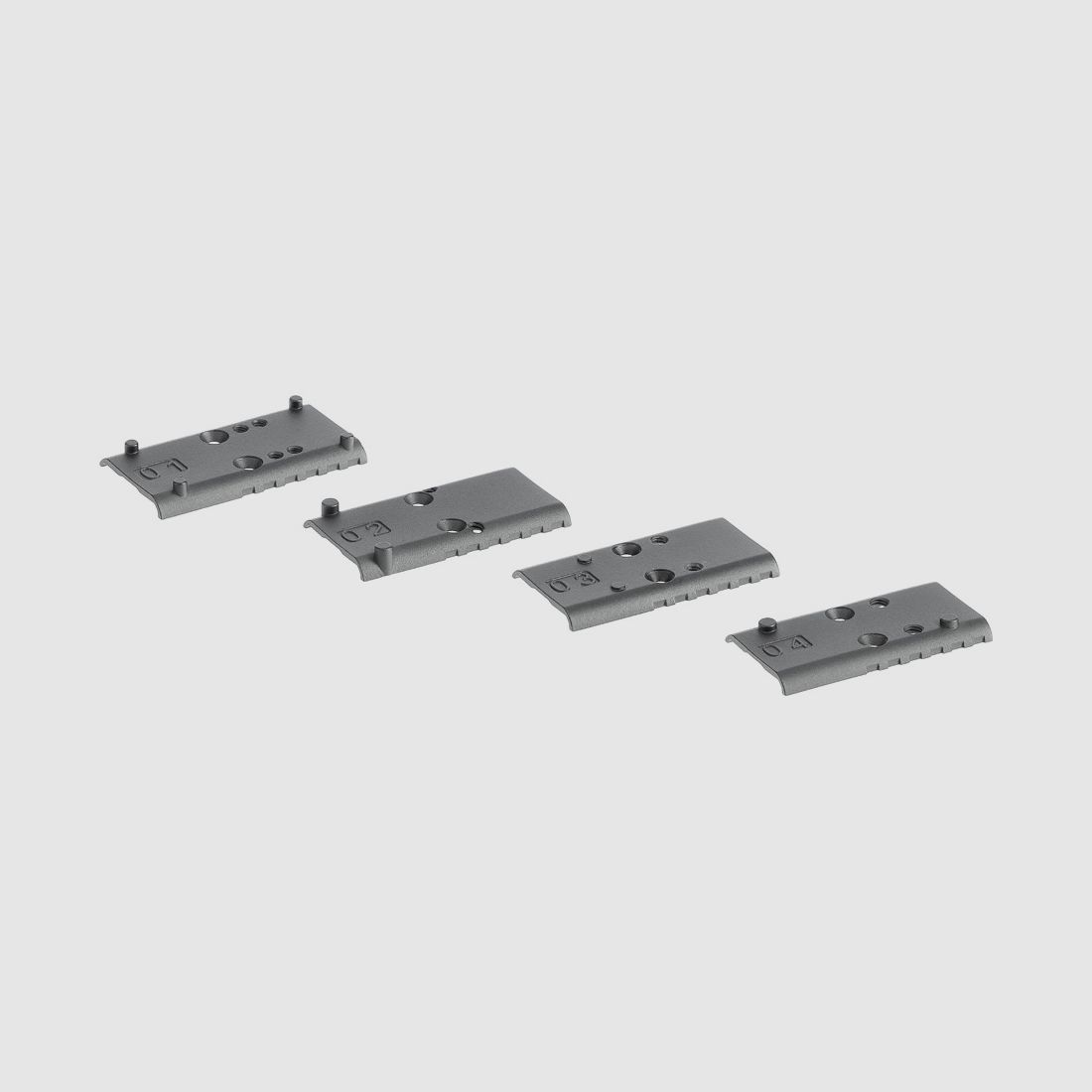 Umarex I Glock Adapterplatten MOS 4er-Set