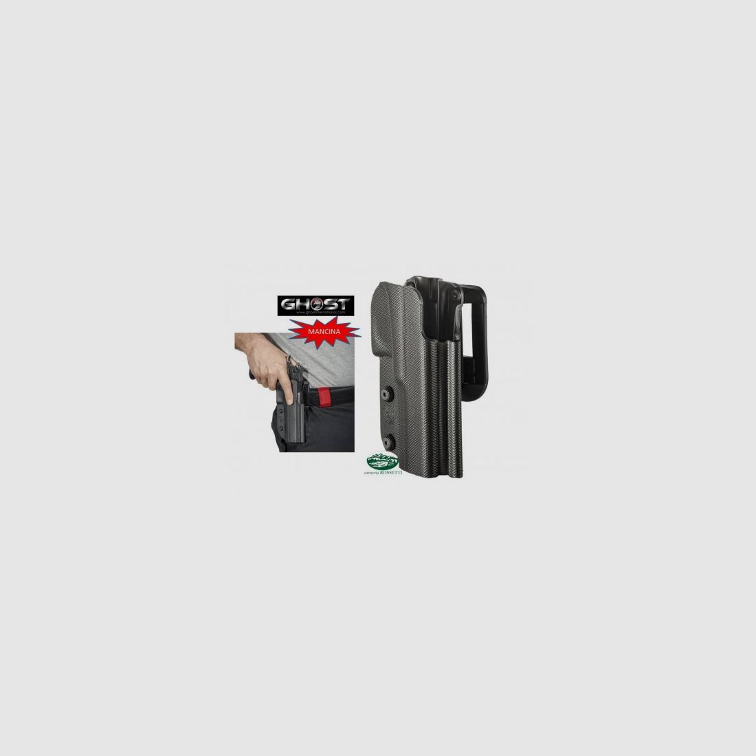 GHOST Holster Civilian MANCINA für GLOCK 17/19/22 - FO000059