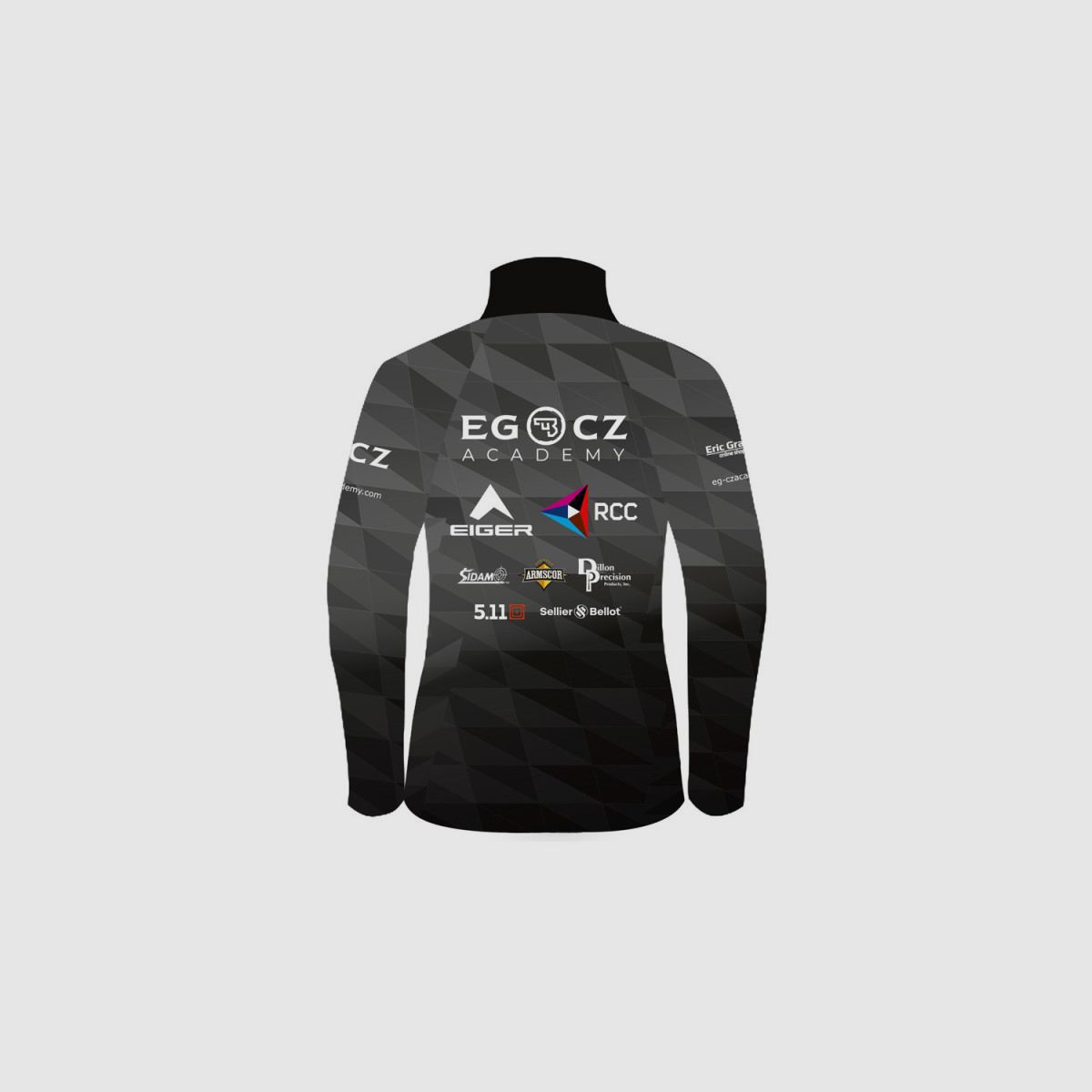 DED EG-CZ Academy Offizielle Jacke, Größe: 5XL, Benutzerdefinierter Name: Kein Name, Bekleidungsart: Regulär (Herren), Bild 2 von 2