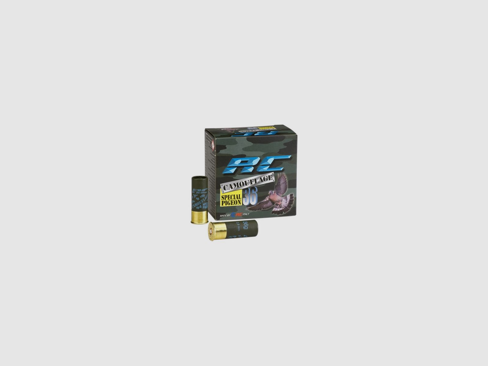 Patronen RC Camouflage Special Pigeon Kal. 12/70 36 g Bleischrot 7