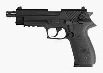 Pistola semiautomática GSG FireFly SD negra .22lr
