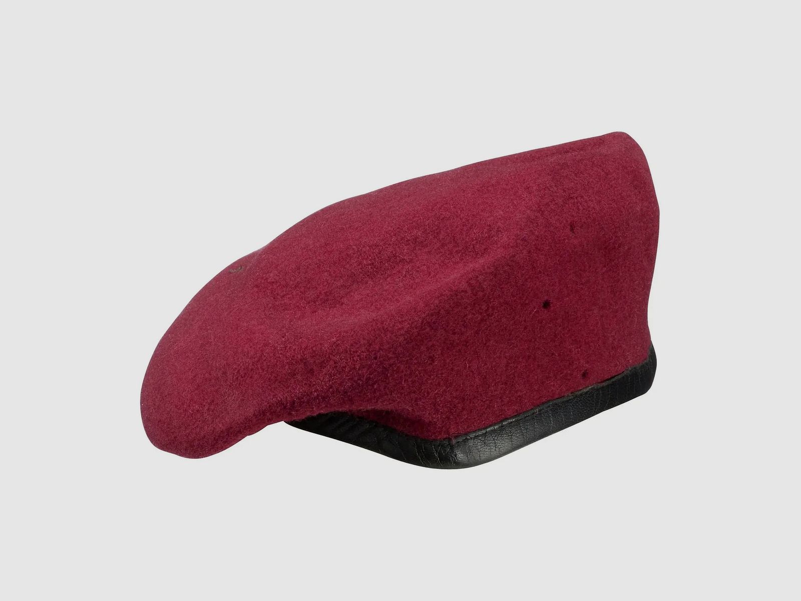 Bundeswehr Original BW Barett bordeaux gebraucht