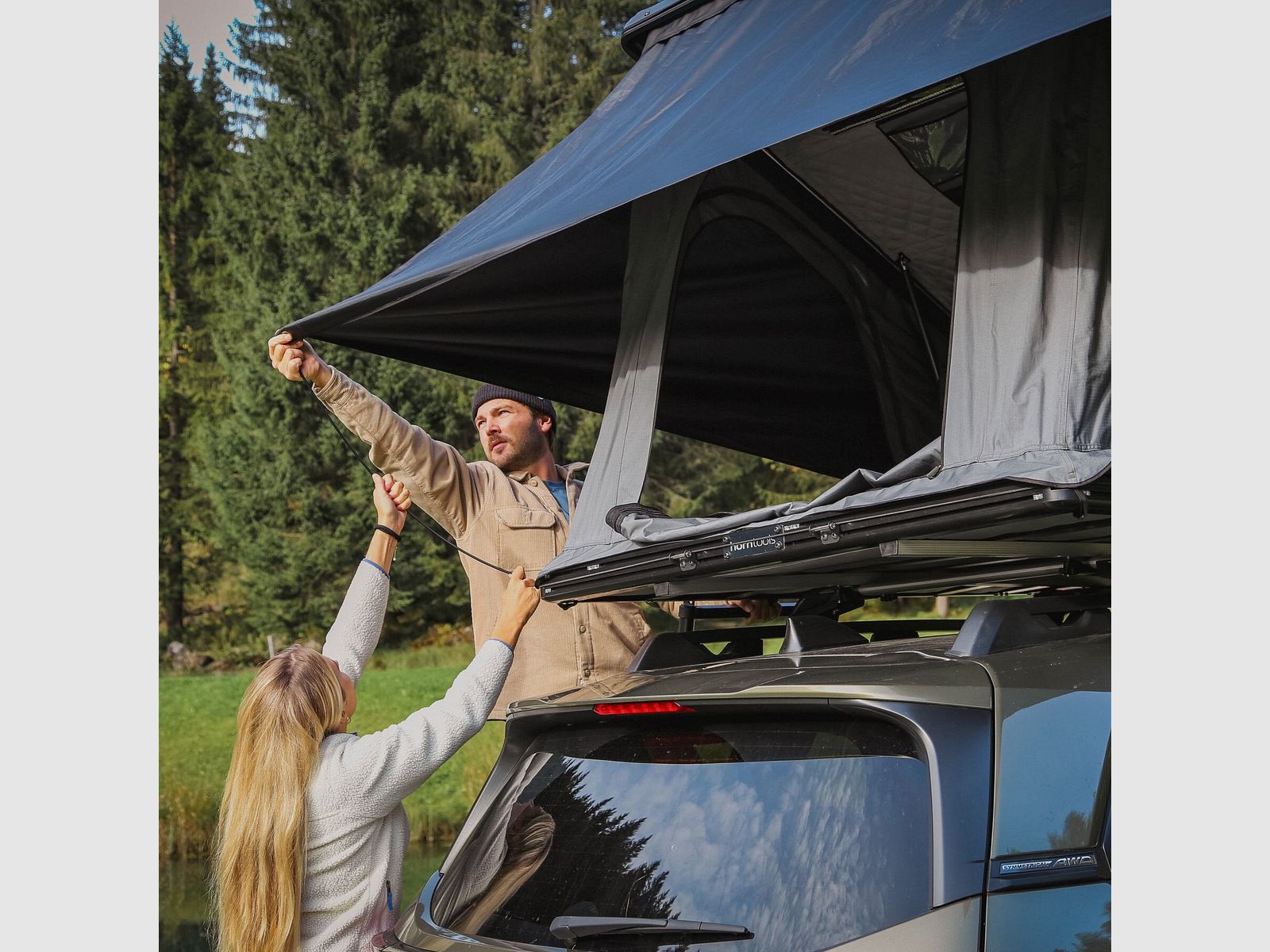 Tenda da tetto Cloud - Area di riposo 140 cm, immagine 10 di 19