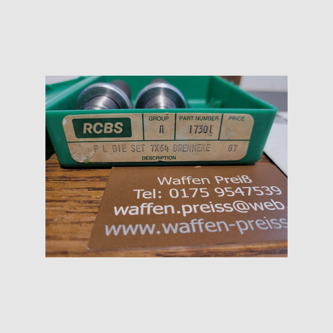 RCBS Wiederladen Matritzensatz 7x64 Brenneke