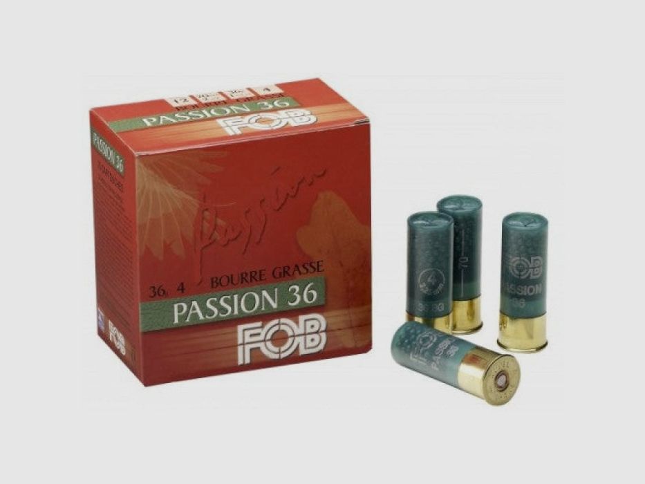 Patrony myśliwskie FOB Passion 36 BG - Kal. 12/70, zdjęcie 1 z 3