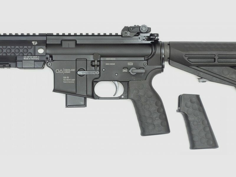 Oberland OA-15 PR M9 SHORT, 12" Heavy Barrel, OA MSR Handguard 9,5", beids. Sicherung, OA M4-Schaft, BUIS