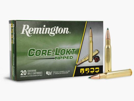 Remington Core-Lokt .30-06 Sprg. 165GR Tipped 20 cartridges