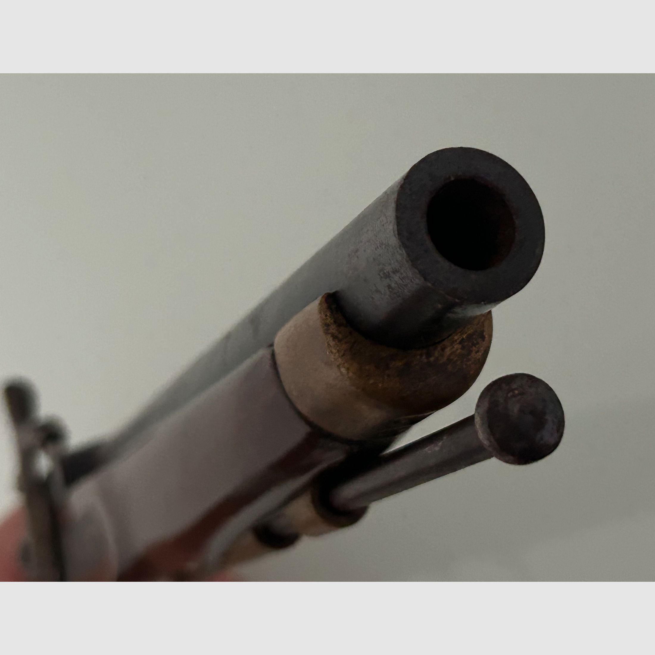 Perkussionspistole, Vorderlader, Vorderladerpistole, Perkussion Pistol, Schwarzpulver, Black Powder, Kaliber .45 - Nachbau -