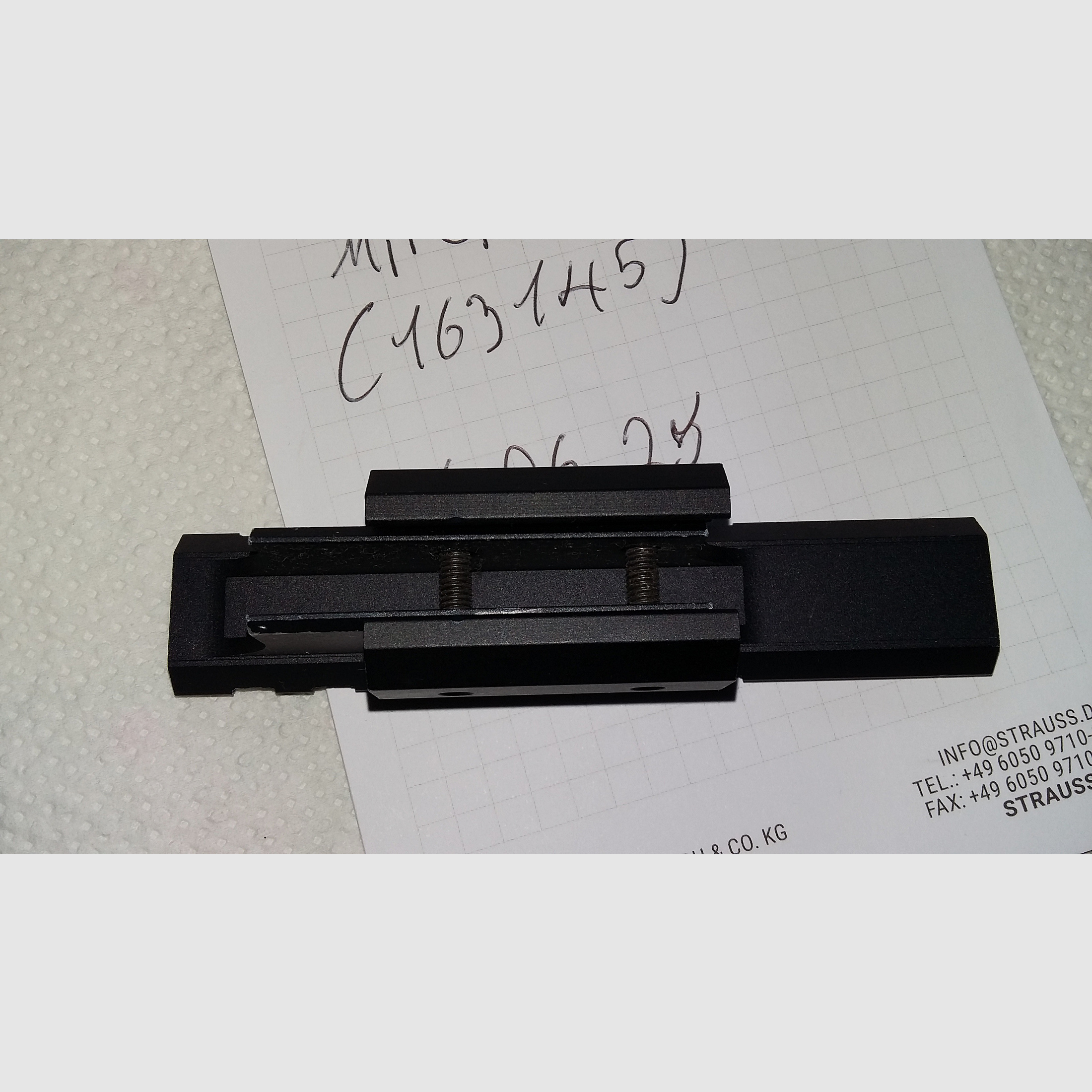 5KU Zenitco style AKS74U Kimmen Picatinnyrail Mount CNC Alu 