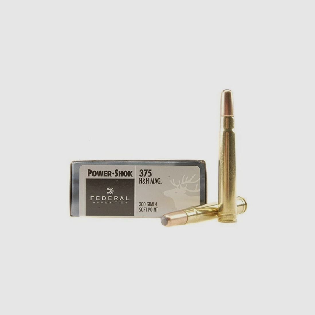 Federal Power-Shok .375 H&H Mag. 300GR JSP 20 Patronen