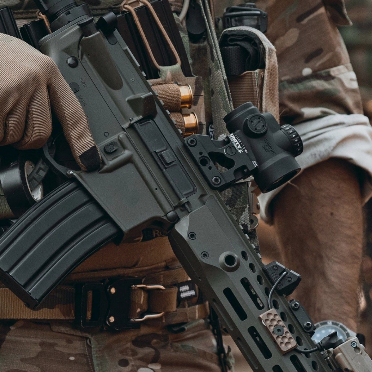 Unity Tactical - FAST MRO Mount - FDE - FST-MROF, image 4 of 6