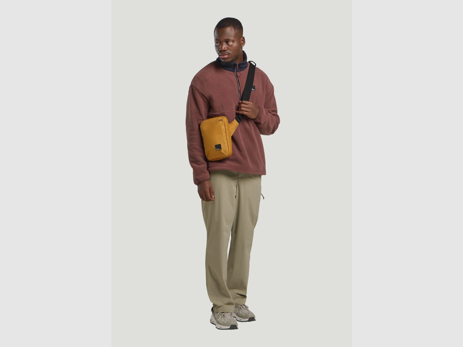 JACK WOLFSKIN Konya Organizer Umhängetasche Salted Caramel