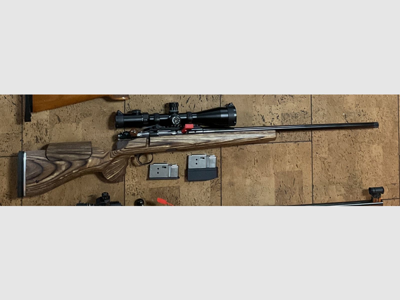 Heym Repetierer SR21 in .308 mit ZF Optics 5-30x50 und GRS Schaft