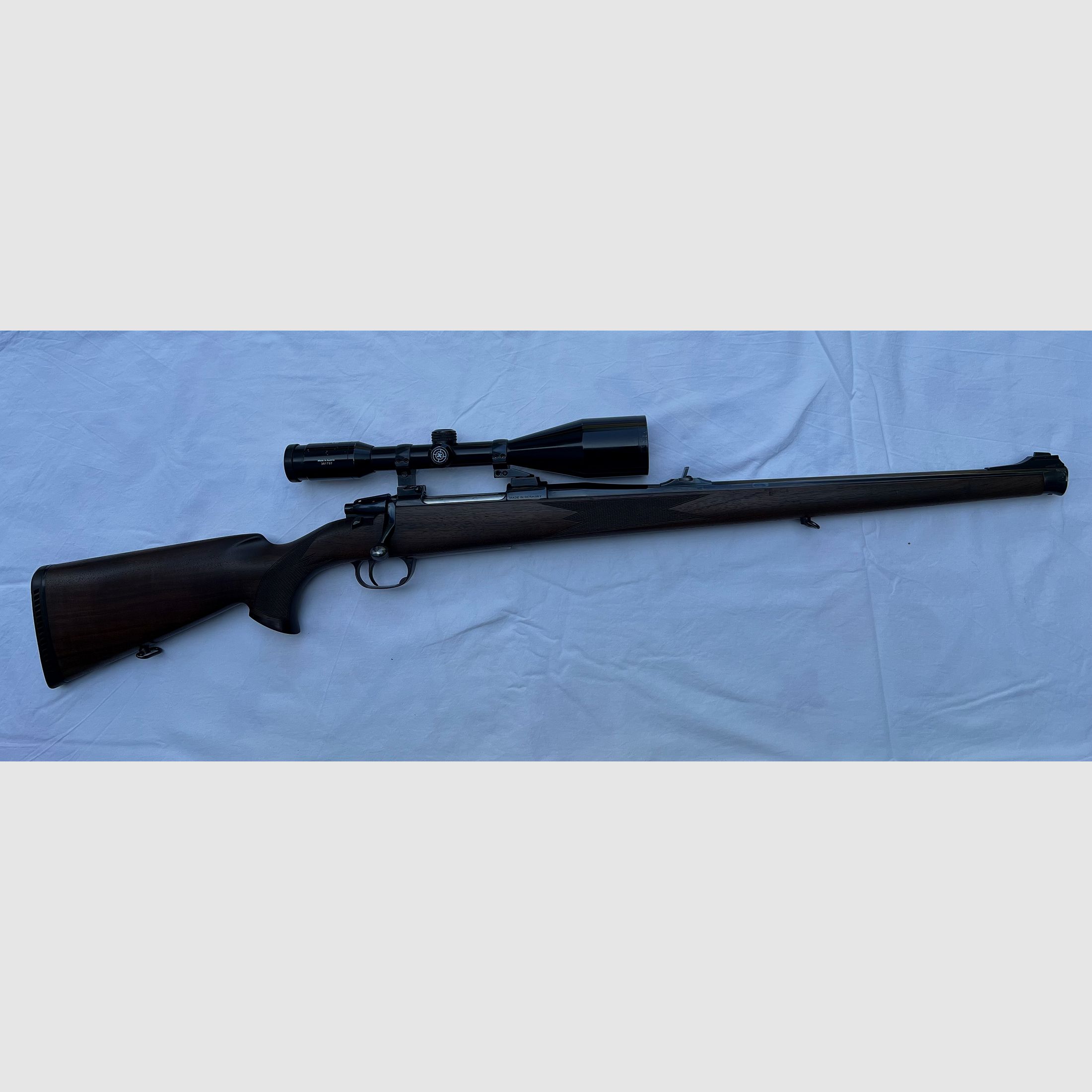 Stutzen Heym SR 20 caliber 6,5x55 SM with scope Kahles