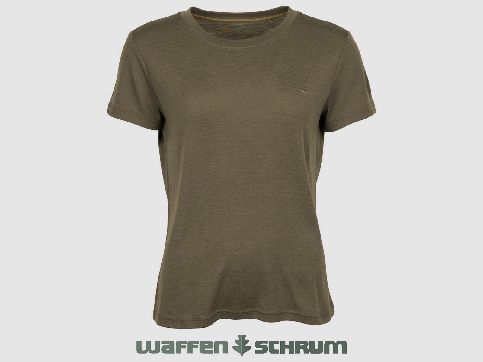 Pinewood T-Shirt Travel Merino Woman Green