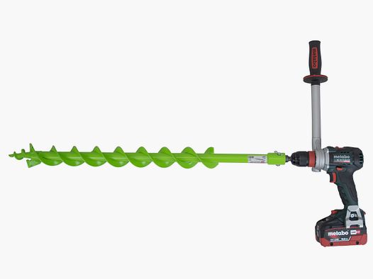 Pflanzbohrer-Set mit leichten Bohrern und Metabo BS 18 LTX BL Q I