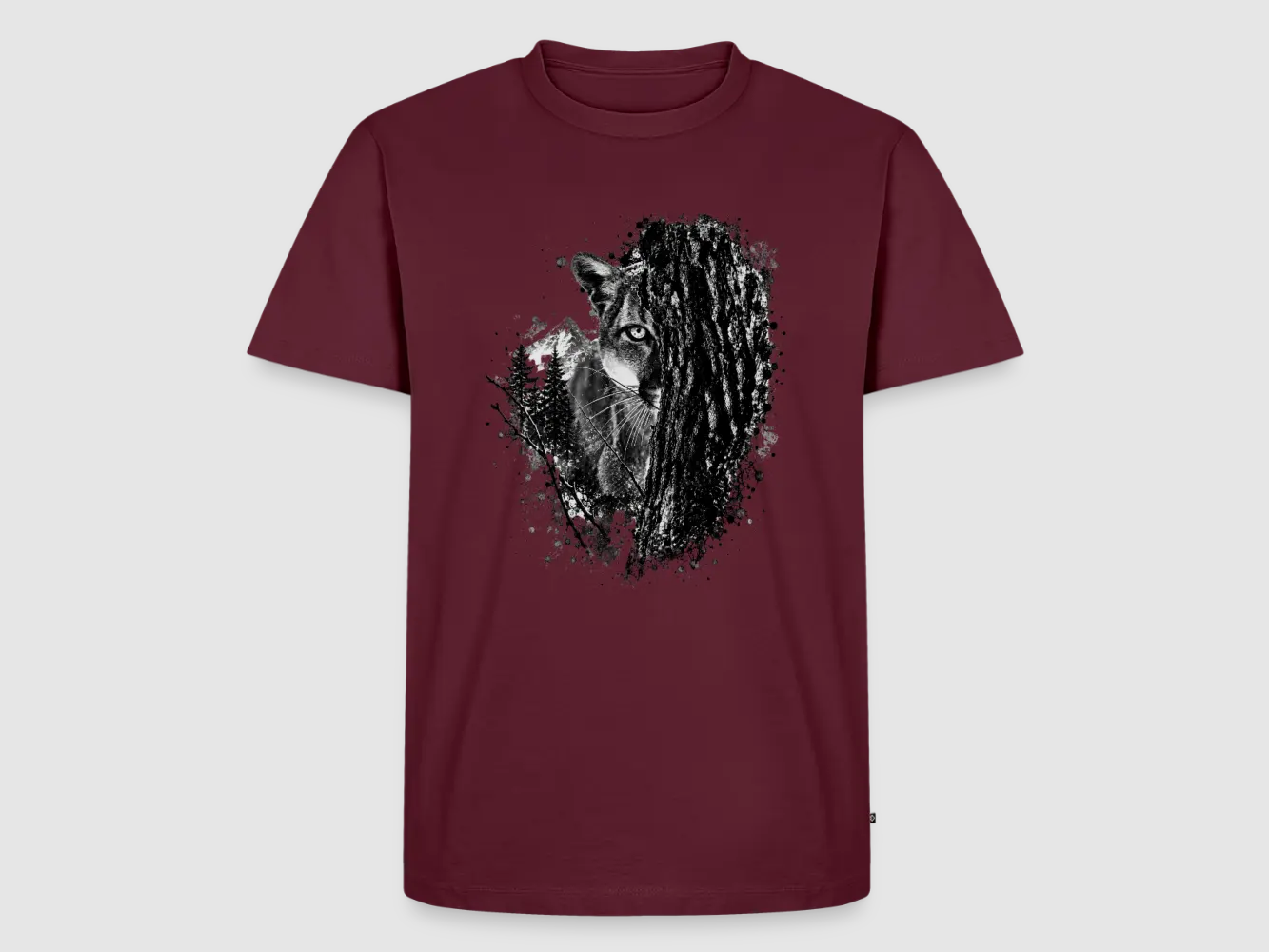 PUMA Heren Premium T-Shirt "Lauerende Puma", afbeelding 13 van 37