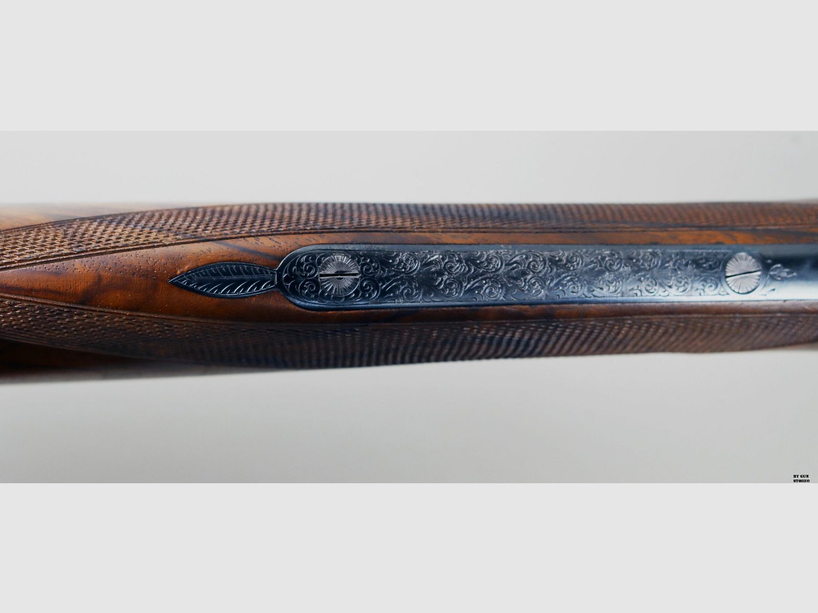 Dubbelgeweer F.lli Gamba mod. Saint Vincent H&H kal. 12 matr. 50804, afbeelding 12 van 20