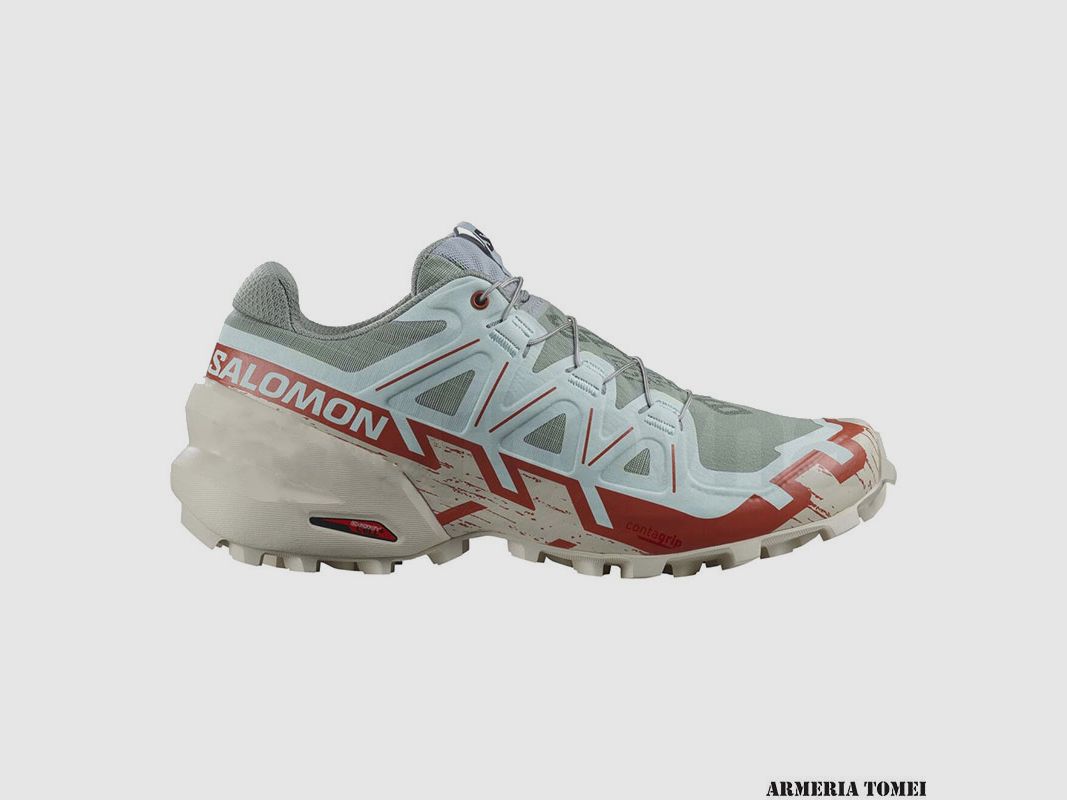 SALOMON – DAMES – SPEEDCROSS 6 W Lily Pad / Rainy Day / Bleached Aqua, afbeelding 1 van 7