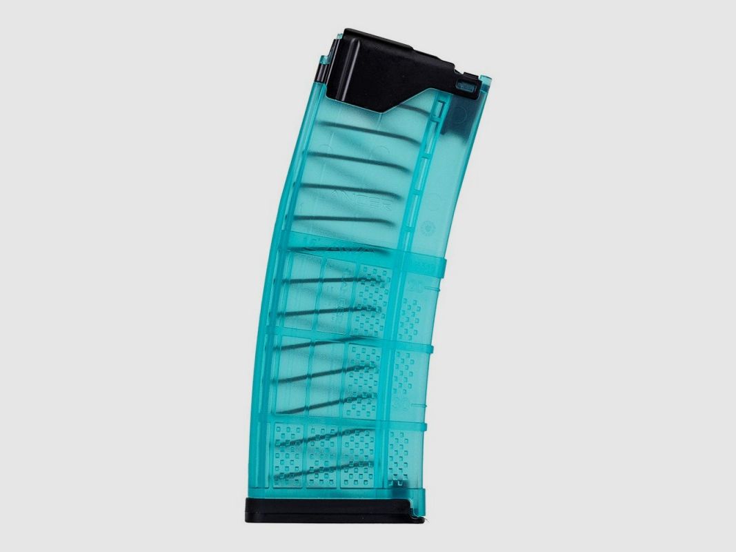 LANCER AR GEWEHR 30 SCHUSS .223 REMINGTON/5.56 NATO MAGAZIN TRANSLUZENT BLAU, Bild 1 von 2