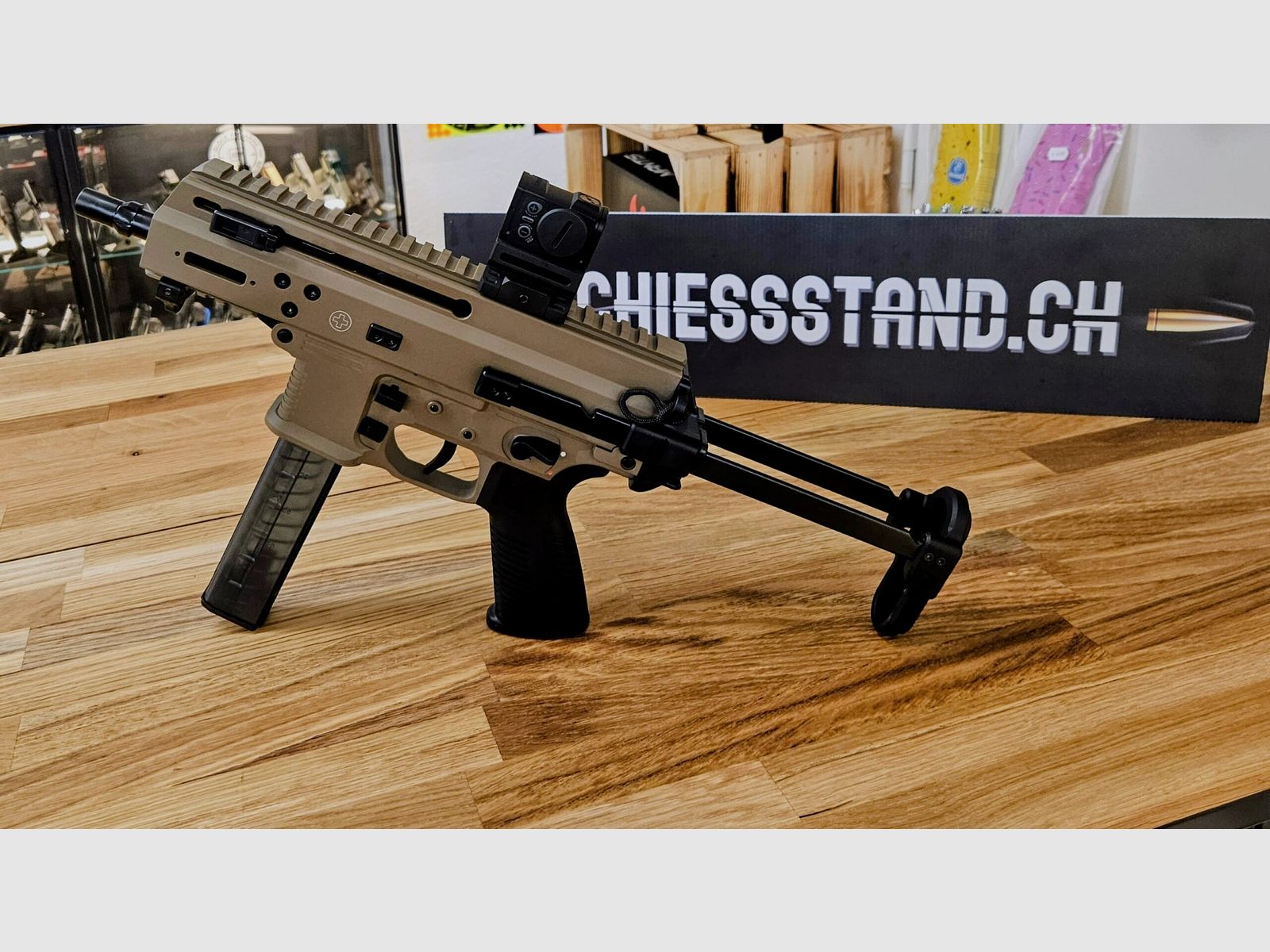 B&T – Halbautomat / APC9 K PRO HA / Coyote Tan / Kal. 9x19mm, Bild 2 von 5