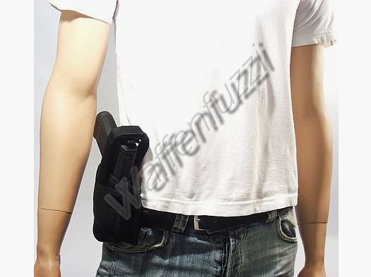 Multifunktionales Gürtelholster aus Nylon für große Pistolen