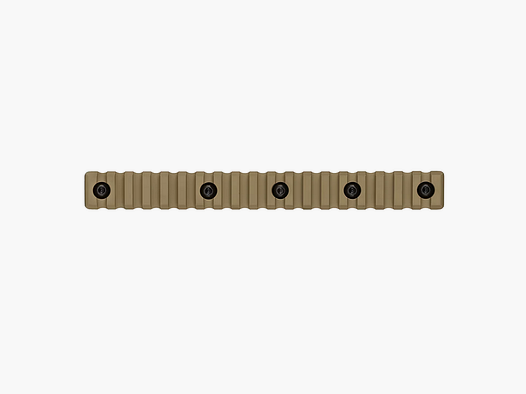 Szyna M-LOK do Picatinny Aluminium, 19 Slot Coyote Tan CRC 9020 - Kruk