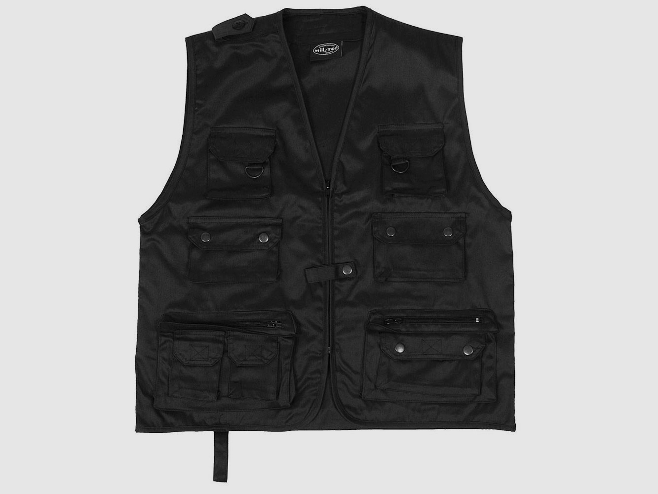 Chaleco Mil-Tec L negro