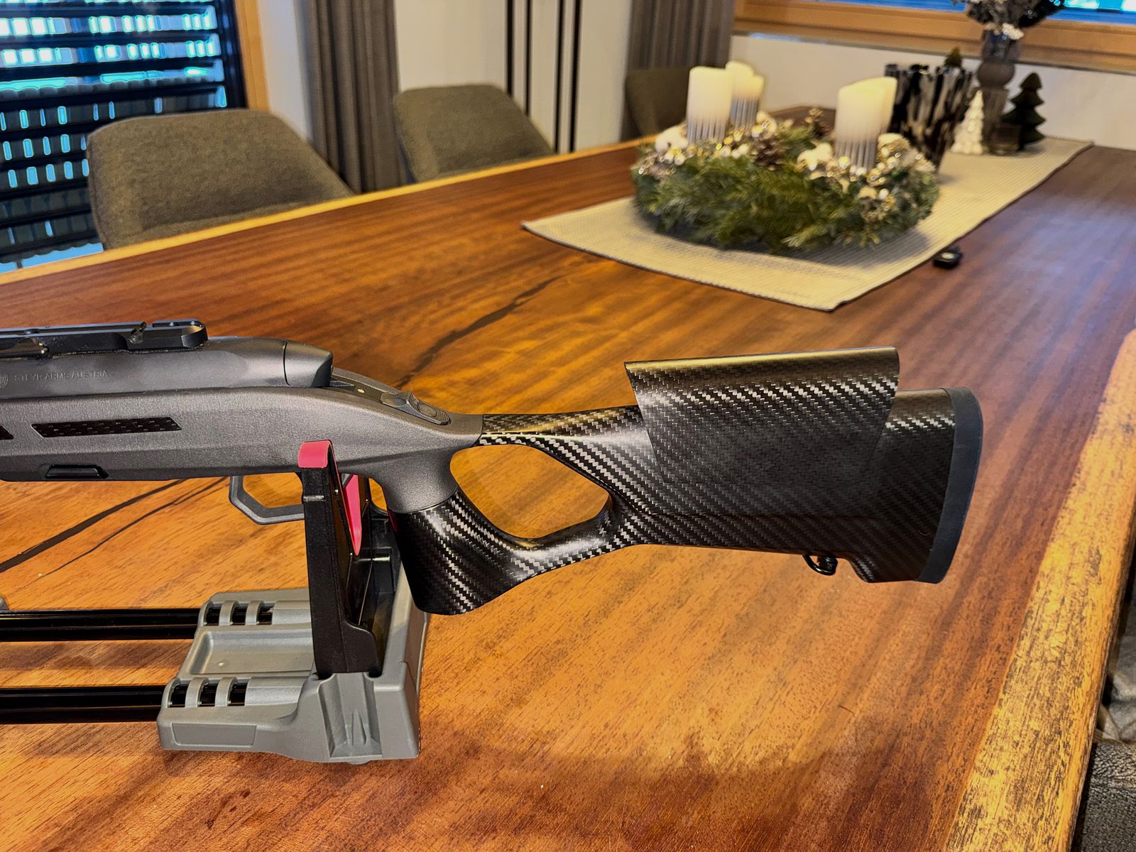 Steyr Sm12 .308 Fbt carbon stock