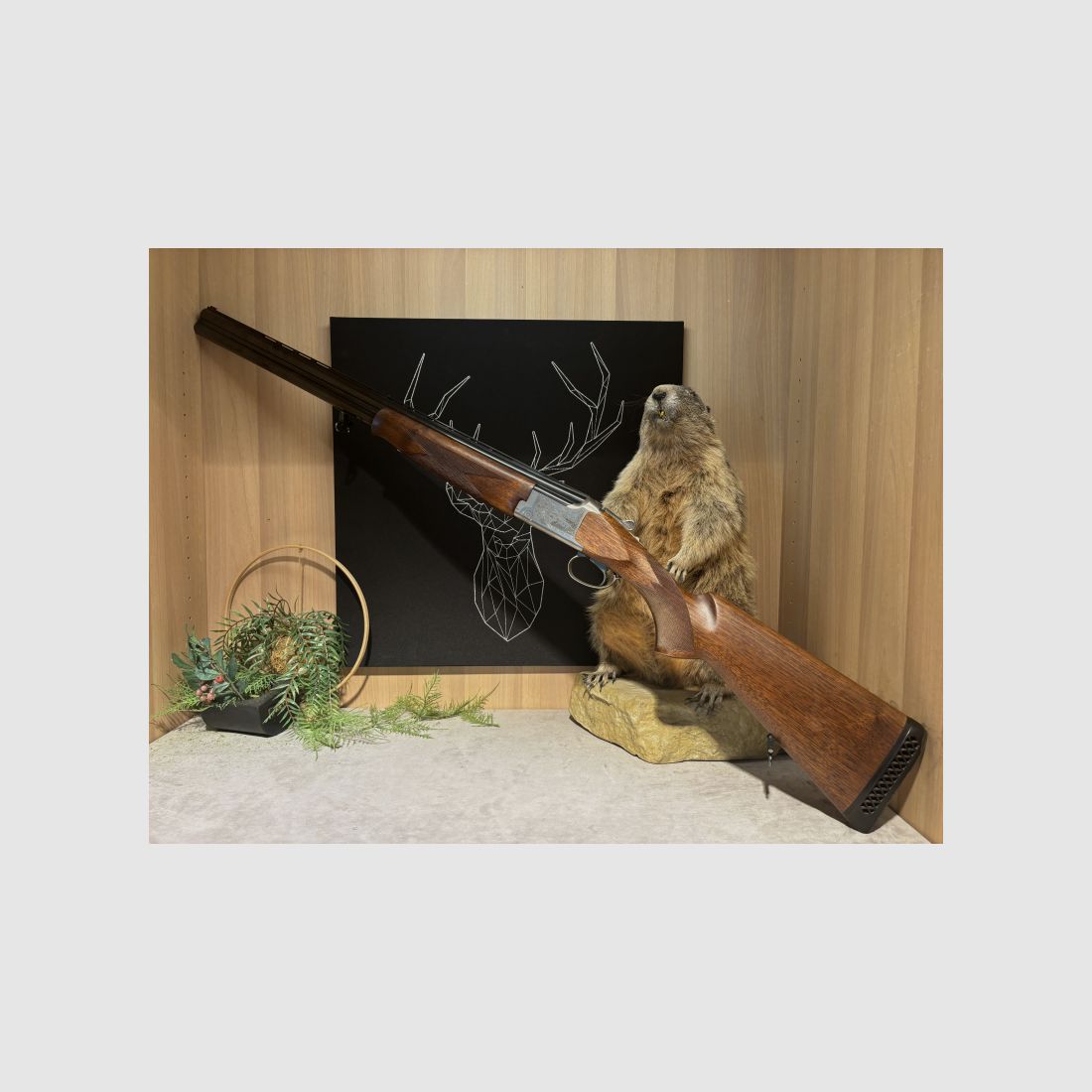 Miroku MK 70 Game Kal. 12/76 - 71cm - Wechselchoke - Baugleich Browning 525 - Waffen Schlemmer