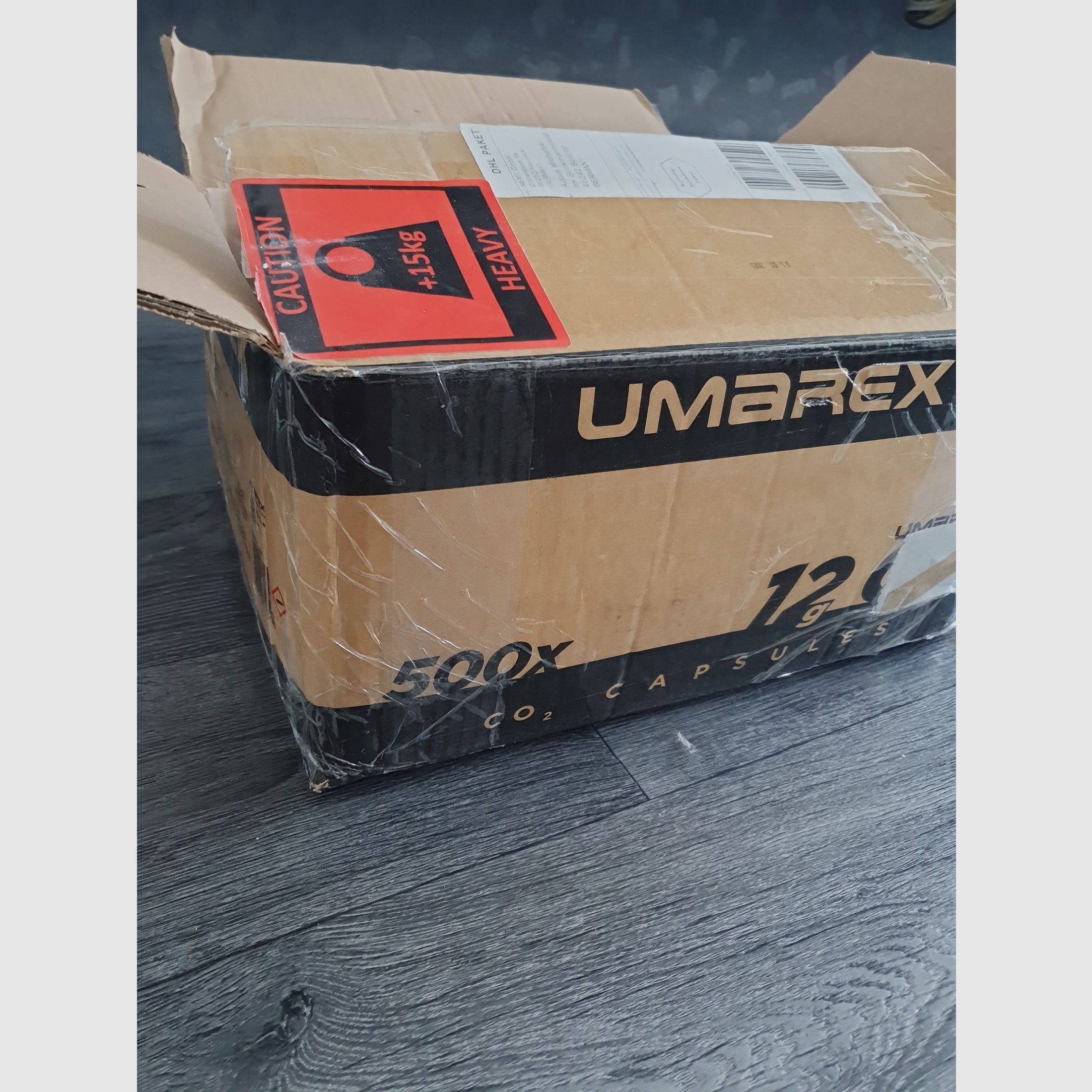 500x stück 12Gr CO2 Kapsel von Umarex NEU
