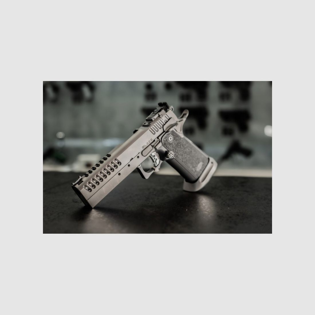 PISTOLA BUL SAS II BLAZE SILVER CAL. 9X19, immagine 3 di 3
