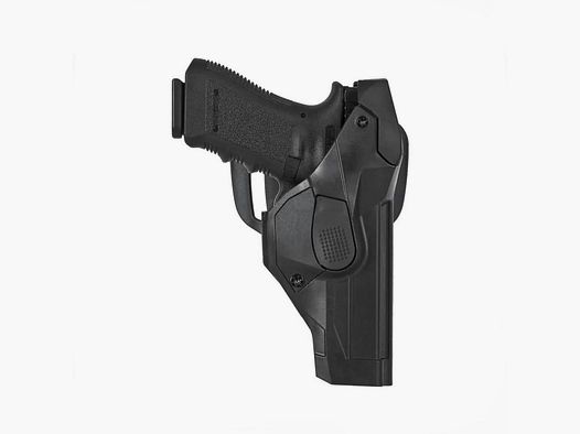 VEGA HOLSTER – INJECTION MOLDED POLYMER HOLSTER | UPPER AND LOWER SAFETY | RETENTION SCREW AND CLIP | FOR GLOCK 17/22/31/37