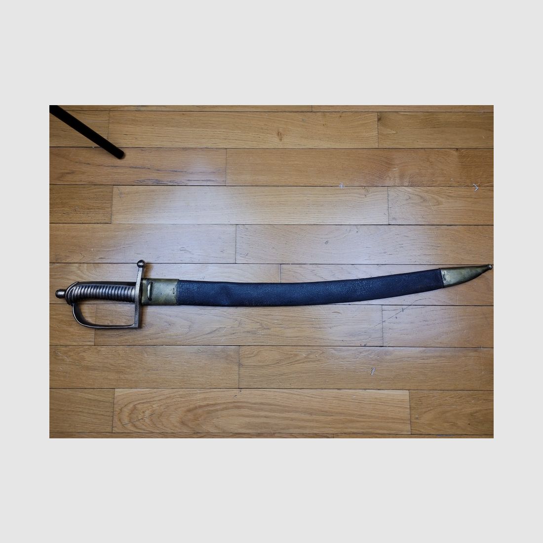 Sciabola Briquet Modello 1767 – Rivoluzione – Firmato « VARNIER A PARIS » – Fodero – BE, immagine 1 di 11