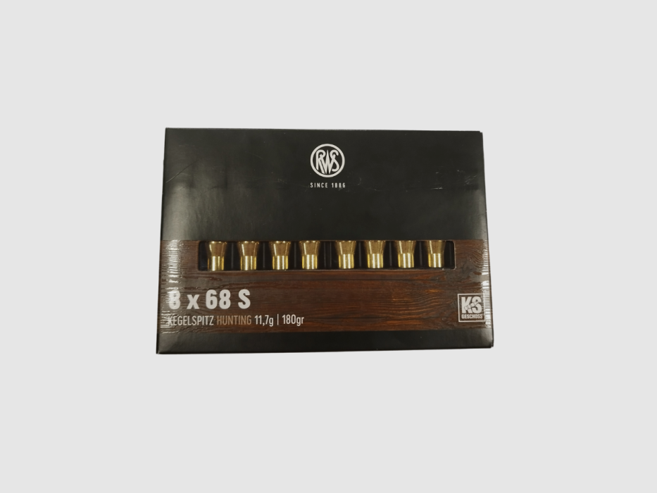 Munitions RWS 8x68S KS 11,7 g, image 1 sur 2
