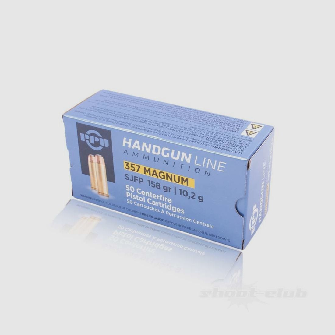 PPU - Prvi Partizan SJFP 158grs 50St .357Mag