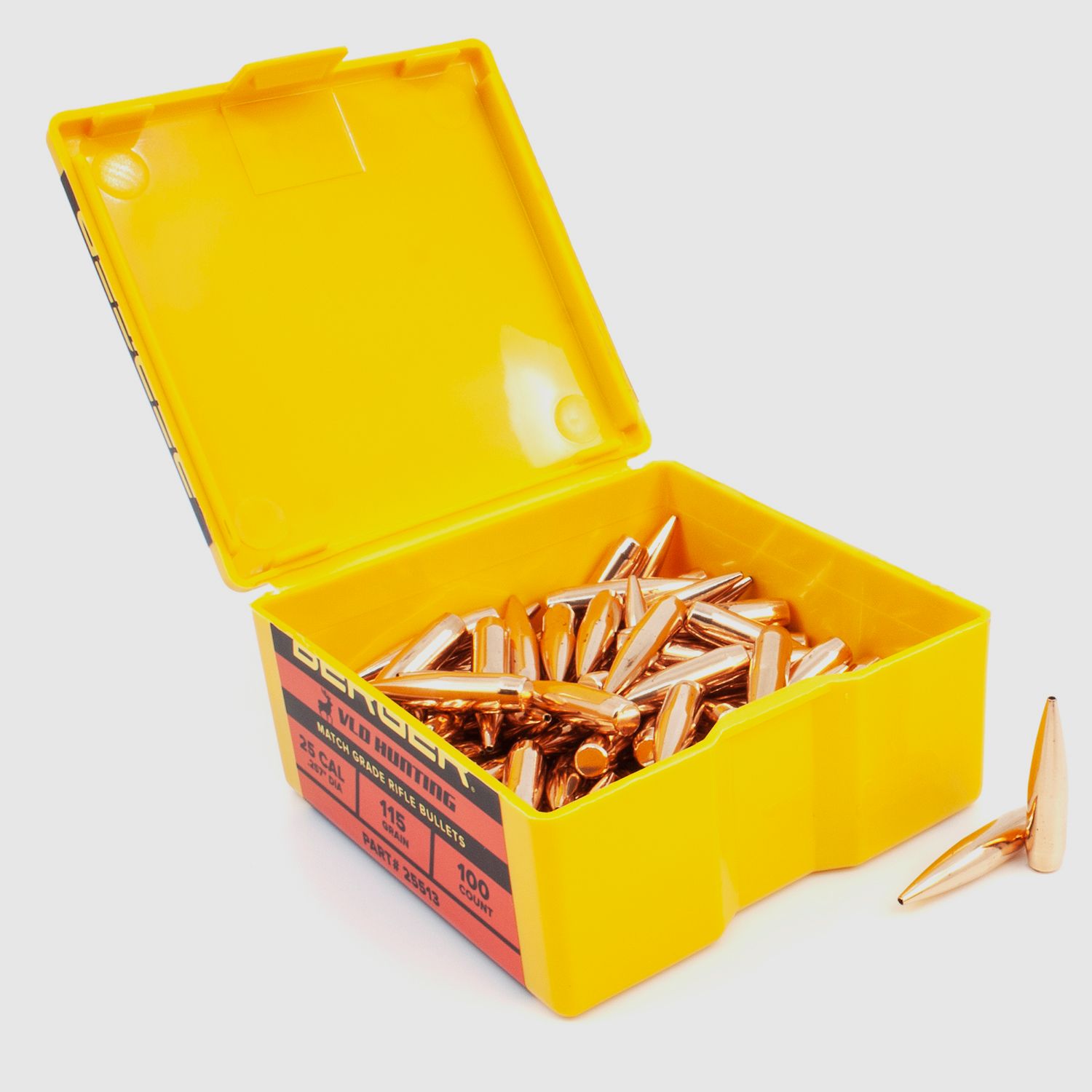 Berger Geschoss .25 VLD Hunting 115GR 100 Stück