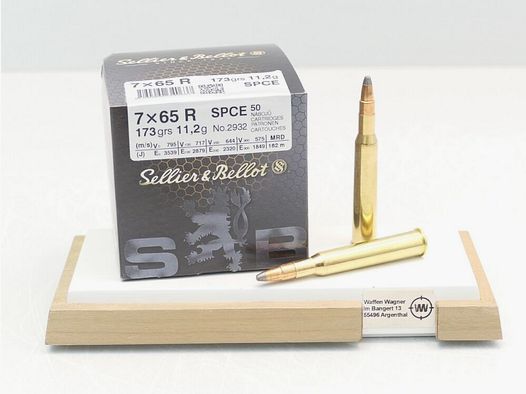 Sellier & Bellot SPCE 11,2g/173grs à 50 7x65R