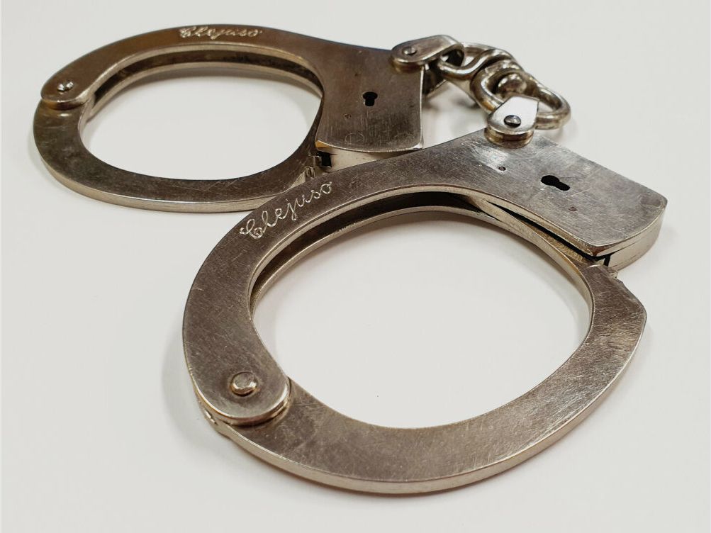 CLEJUSO Clemen & Jung e.K. Menottes CLEJUSO No. 12 D, acier nickelé, fabriqué en Allemagne, d'occasion