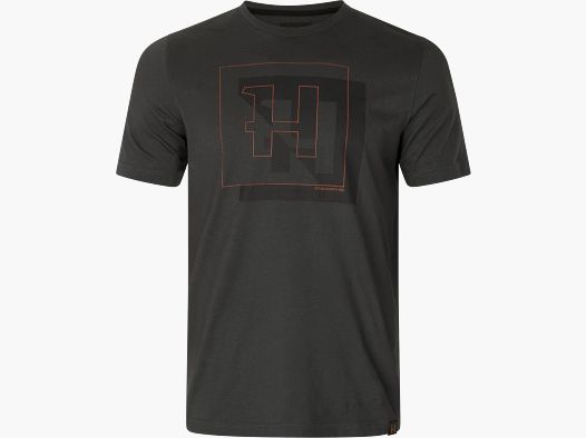 Härkila H-Logo S/S T-Shirt Heren Phantom L