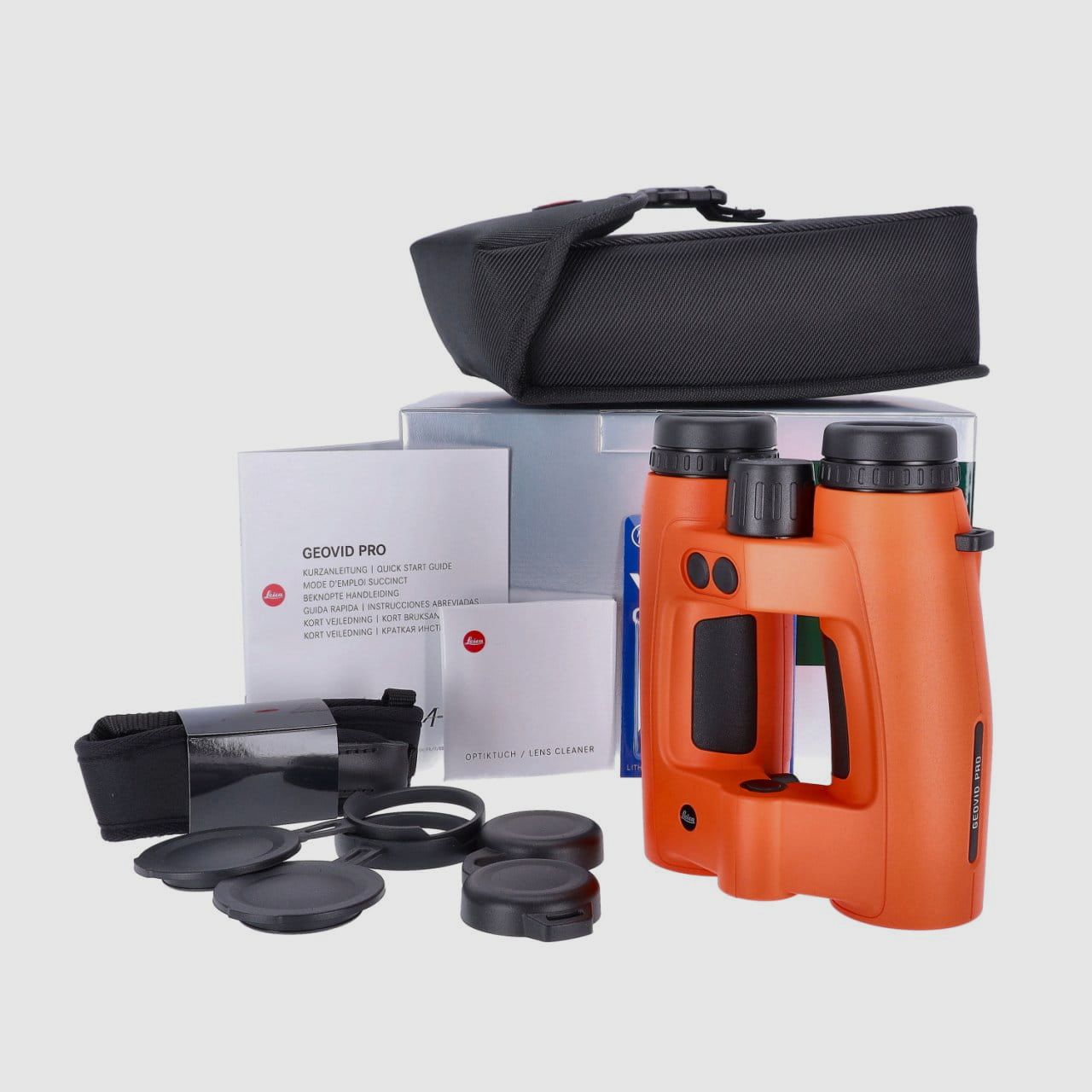 Binocolo Leica Geovid Pro 8x42 Edizione Arancione con Telemetro, immagine 10 di 13
