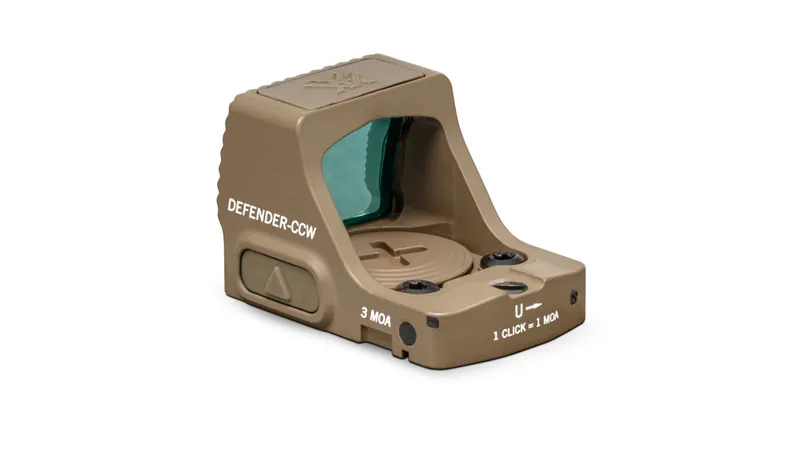 VORTEX Holographic Sight Defender CCW 3 MOA TAN, image 4 of 7