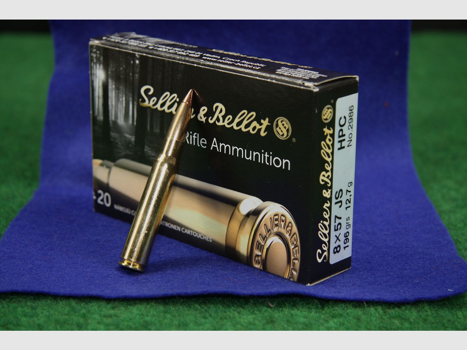 Sellier & Bellot 8x57IS 196gr / 12.7g 20 pcs
