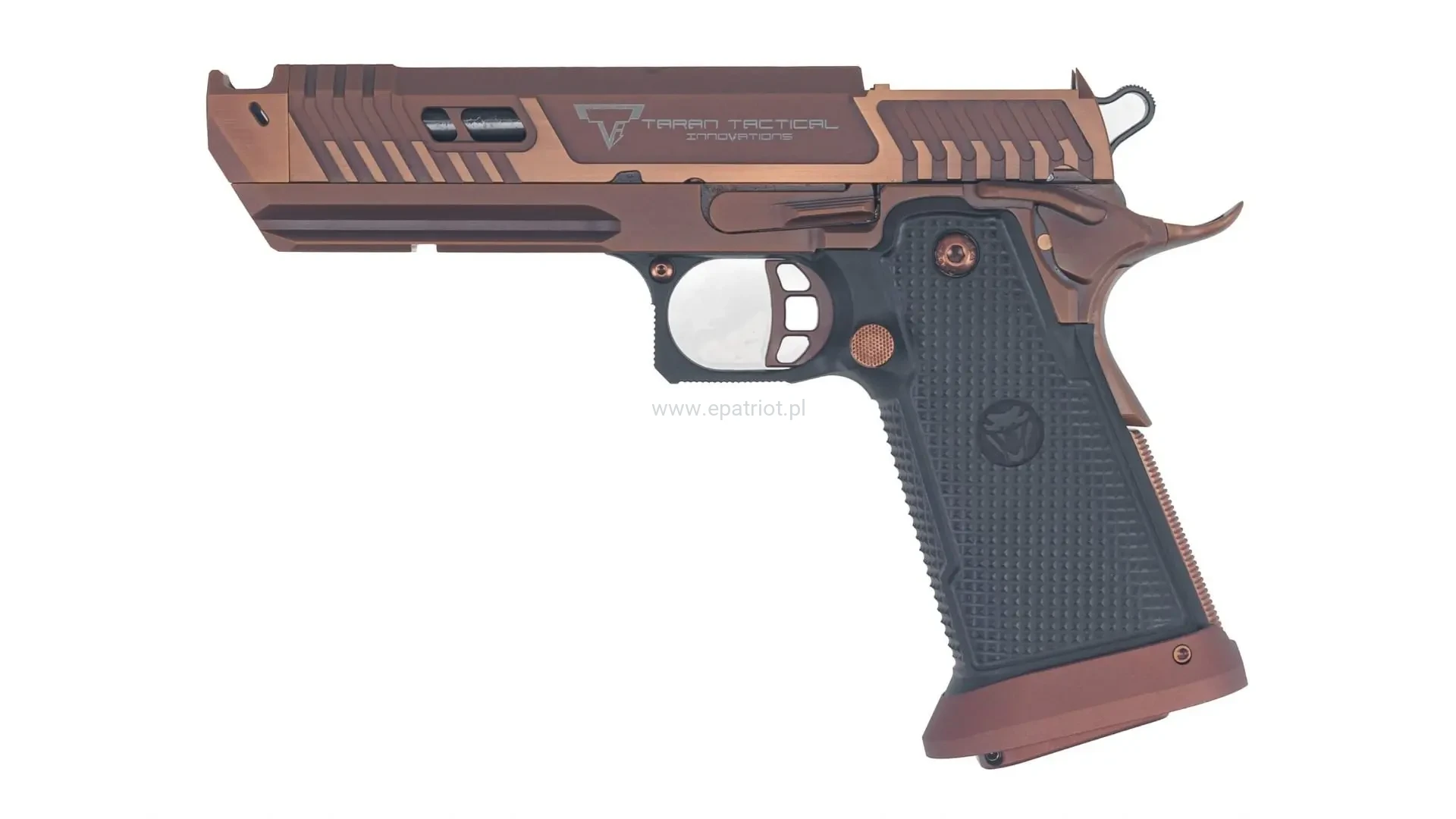 Pistola Taran Tactical Innovations TTI Sand Viper Coyote Bronze cal. 9x19mm, immagine 3 di 8