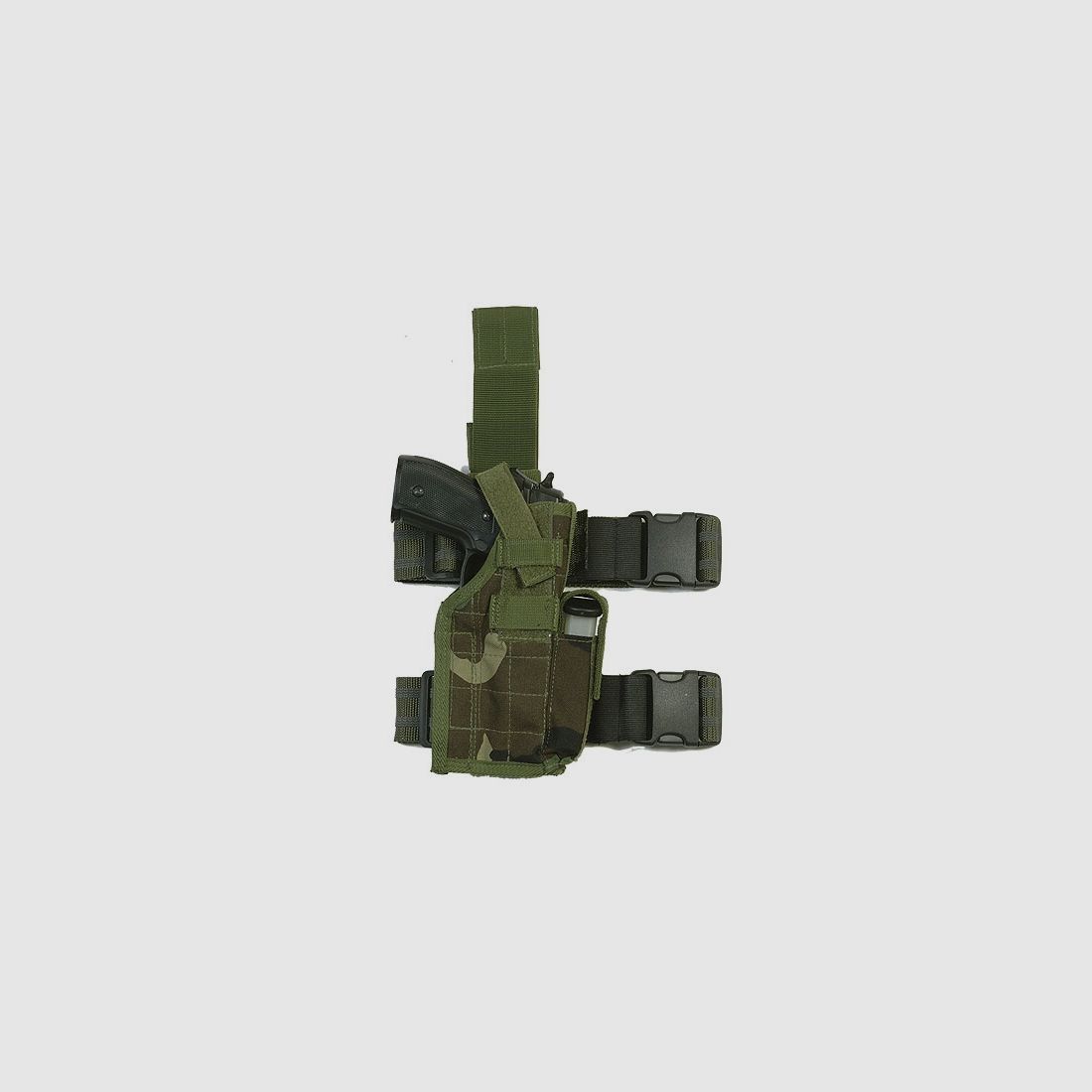 WEB-TEX Assault Oberschenkelholster Camo - destro