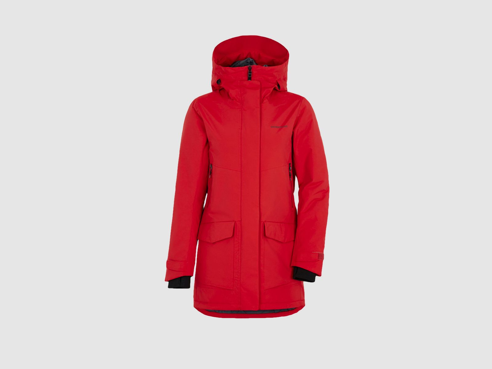 Parka da donna Frida 5 Dark Pomme Red di DIDRIKSONS