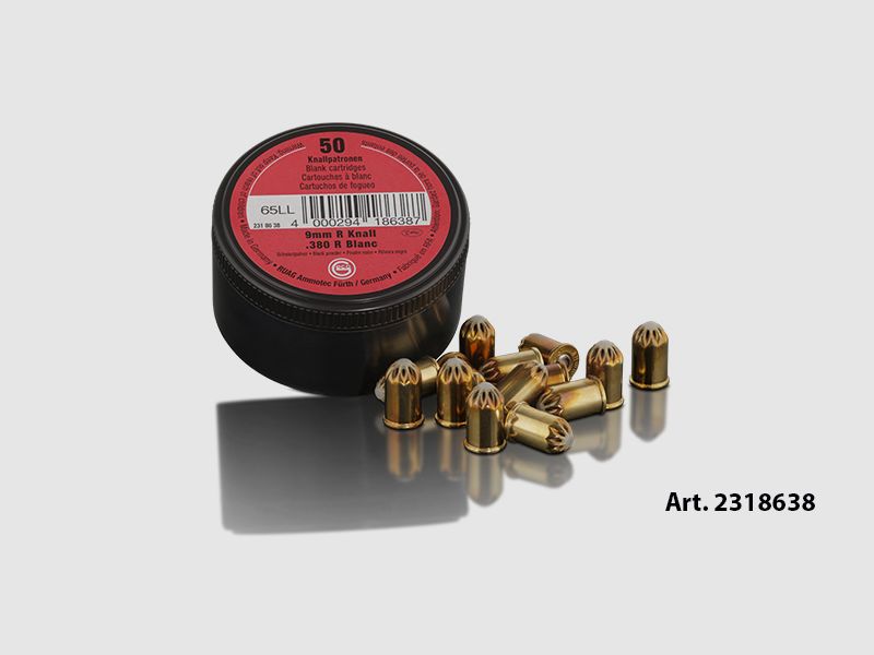 Geco Rimfire/Flobert patronen 9 mm Blank RN
