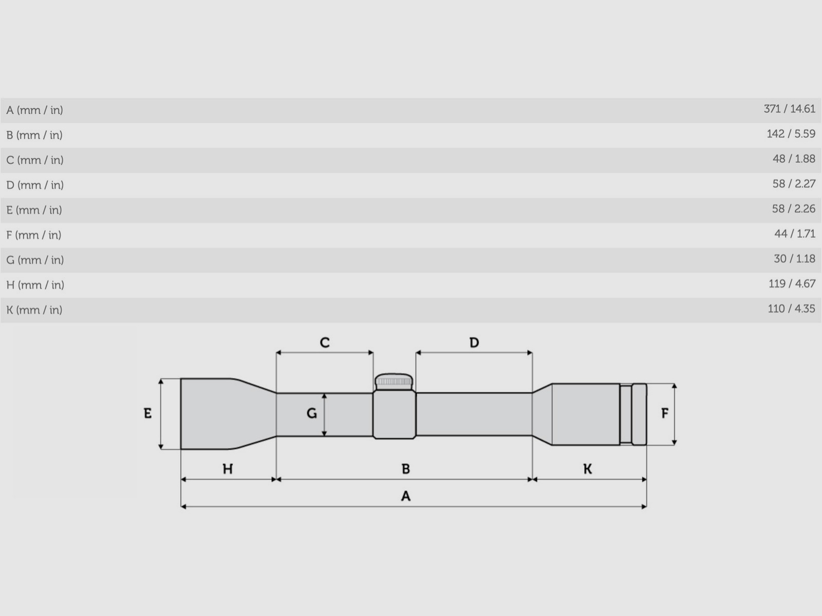 Meopta 2004569002 Zielfernrohr Optika6 3-18x50 RD SFP Leuchtabsehen BDC3 2 Bildebene